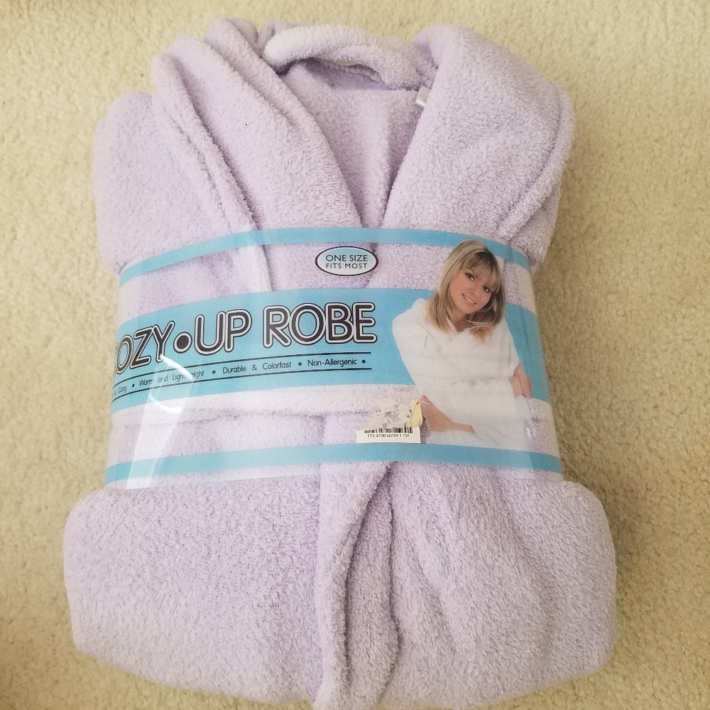 Plush Purple Robe
